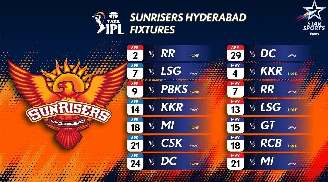 last srh match