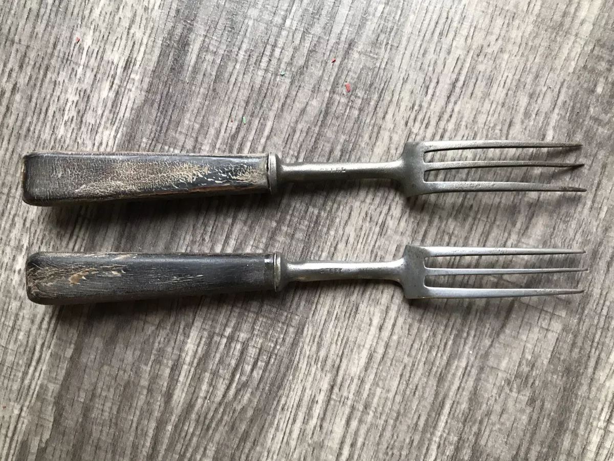 vintage 3 prong forks