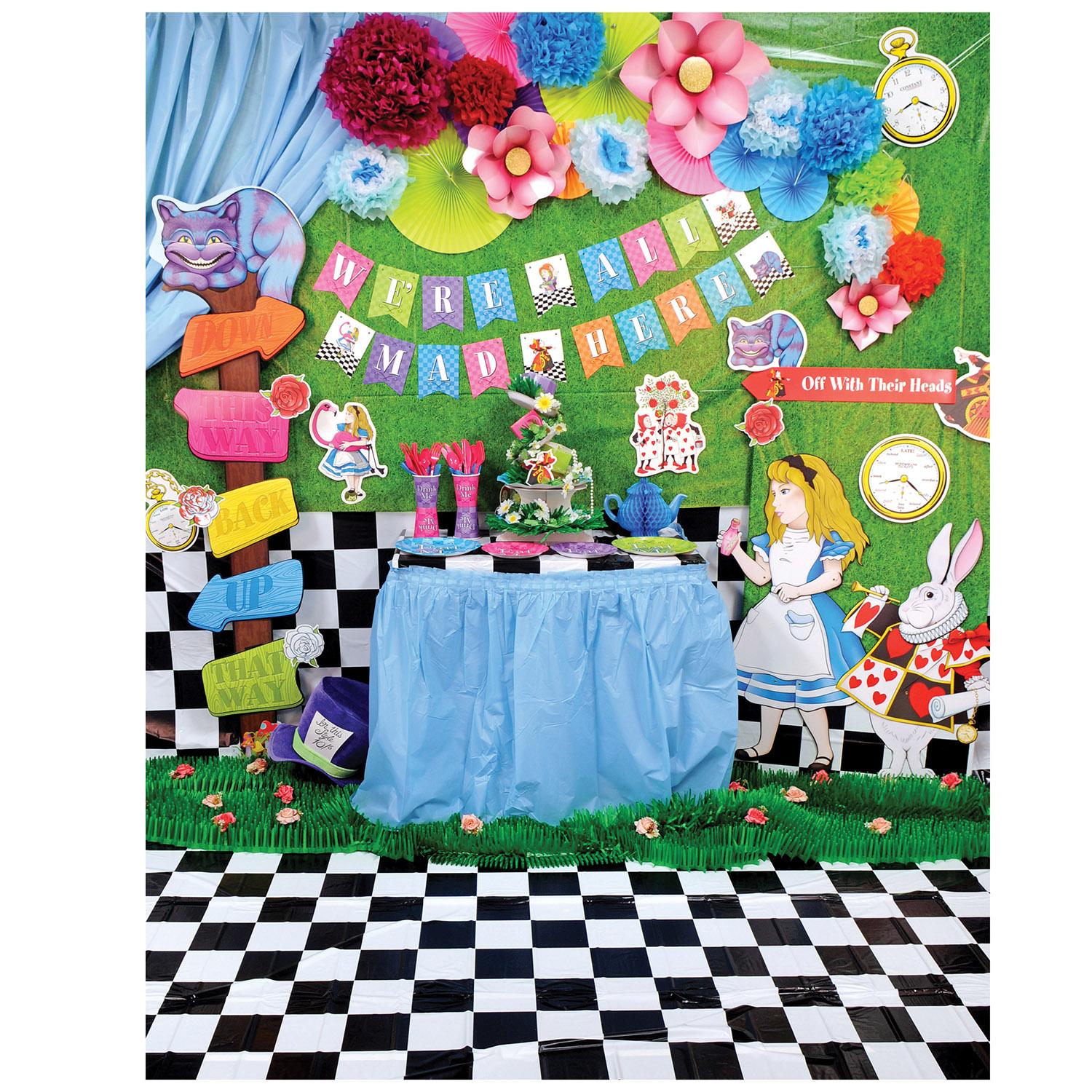 alice in wonderland themed party supplies