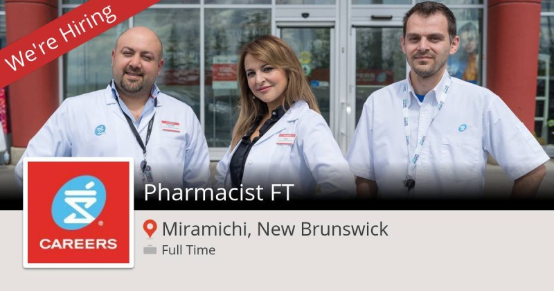 new brunswick pharmacist jobs