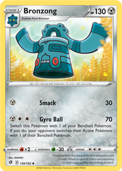 bronzong weakness