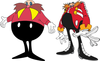 dr robotnik vs eggman