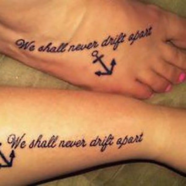 best friend tattoo sayings