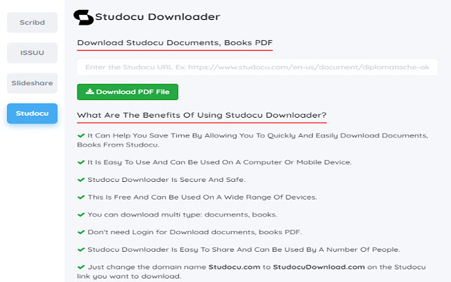 studocu document downloader