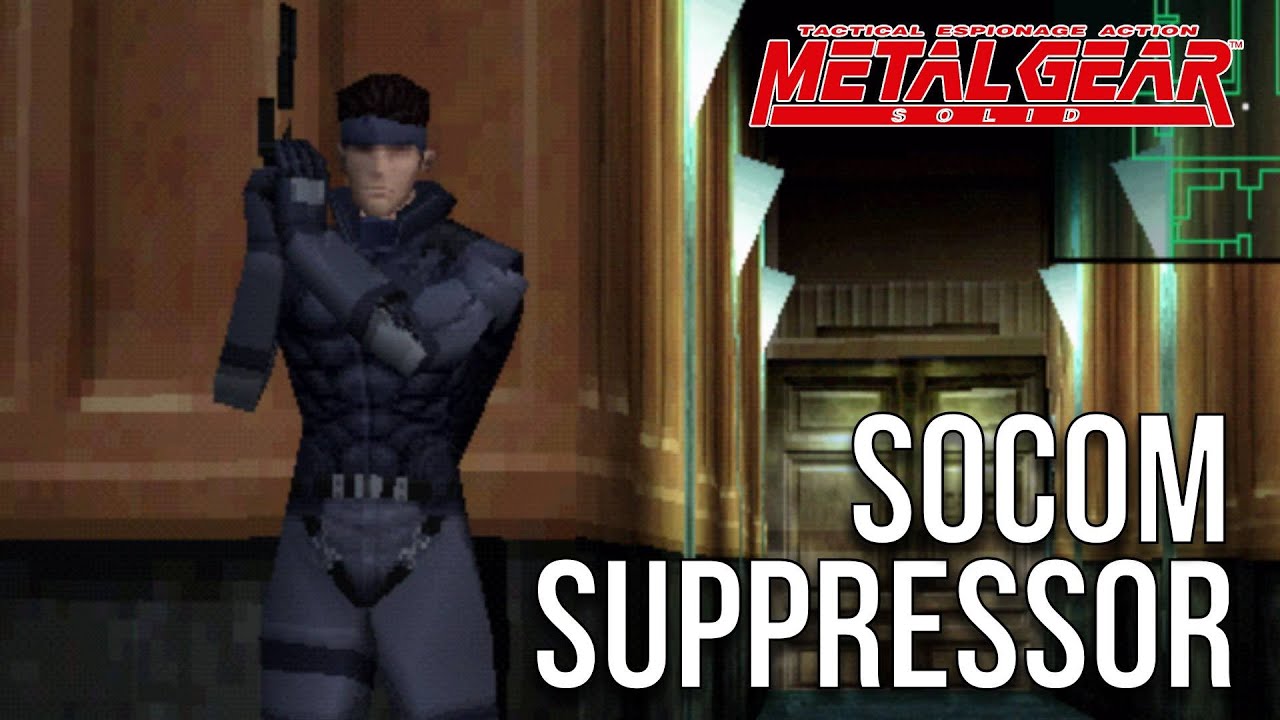 metal gear solid 2 socom suppressor