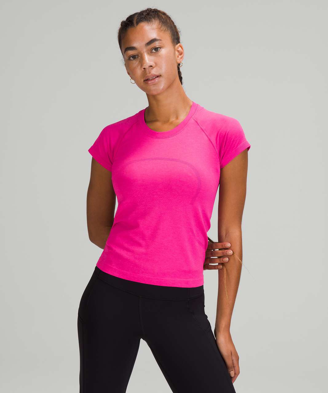 lululemon pink top