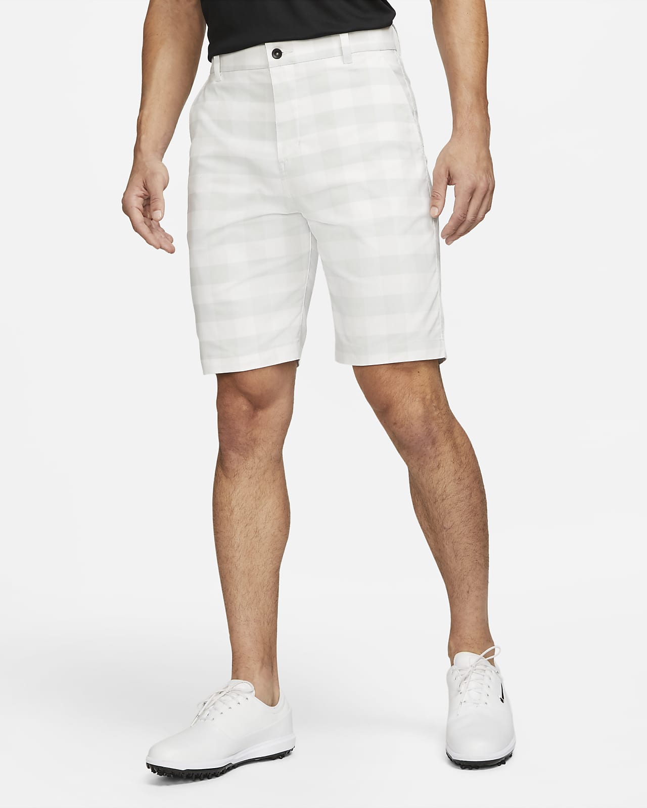 plaid nike golf shorts