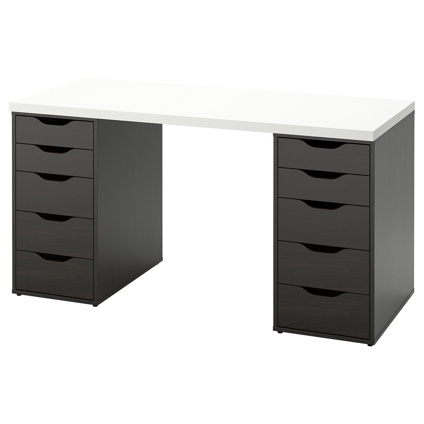 ikea desks with drawers