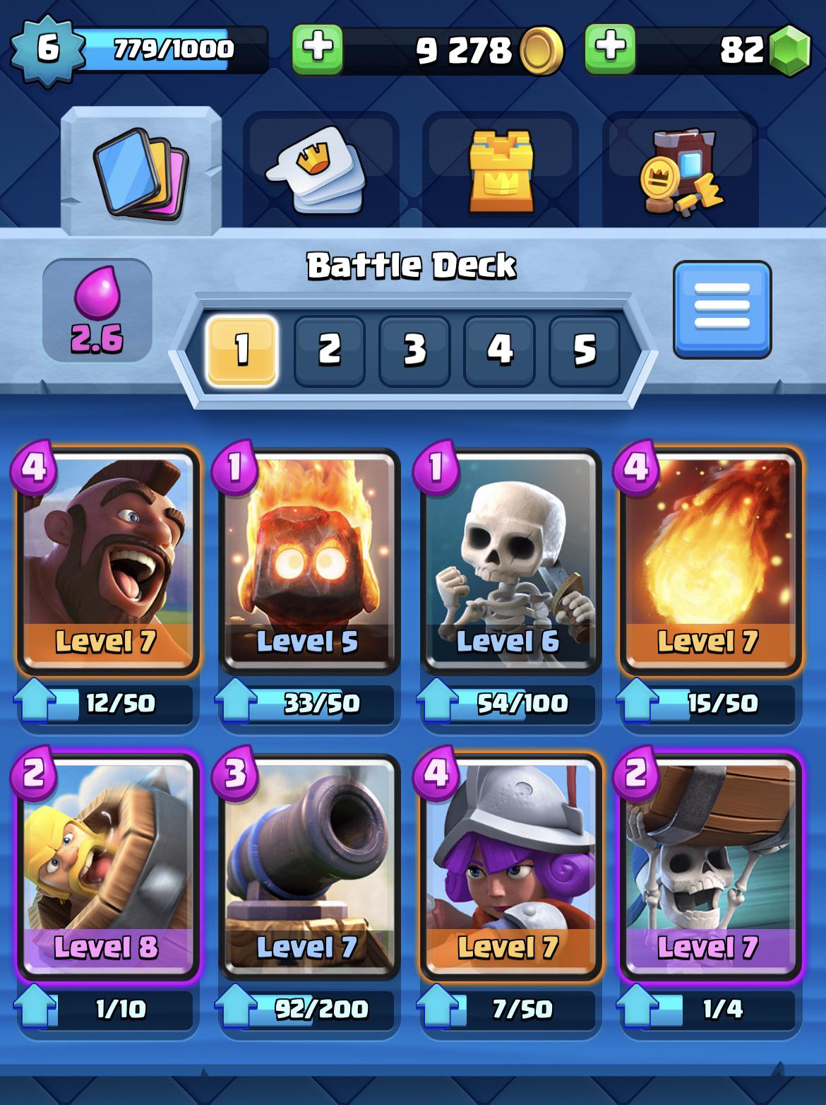 2.6 clash royale