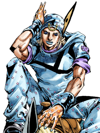 johnny joestar pose