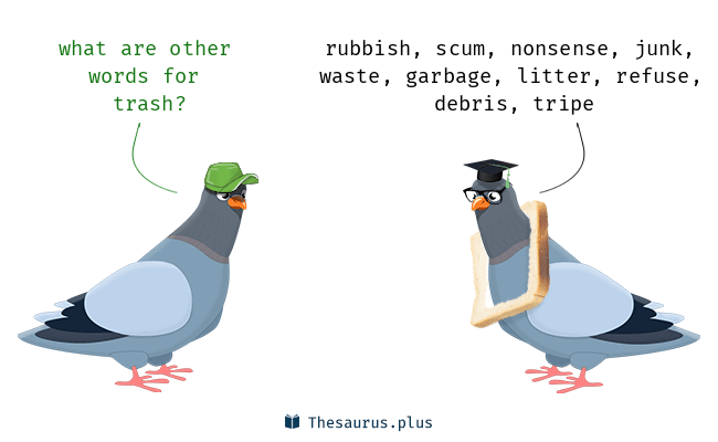 synonym for trash