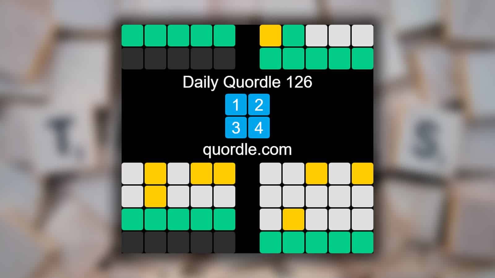 quordle daily sequence answer today