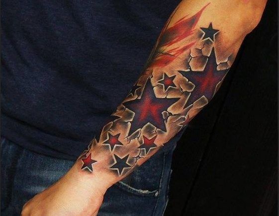 imagenes de estrellas tatuajes para hombres