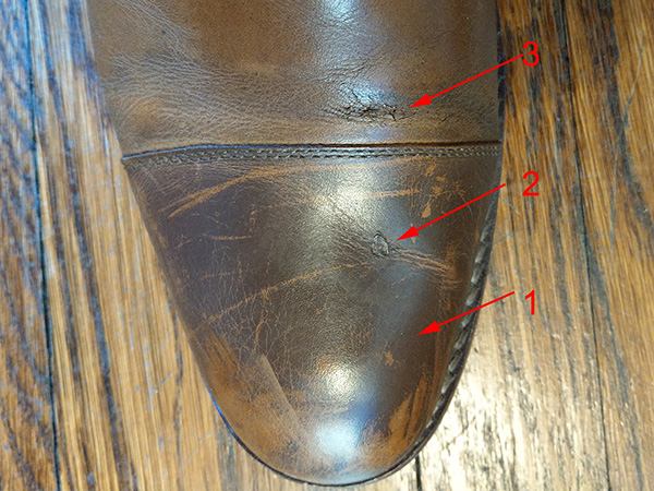 how to fix cracked leather shoes