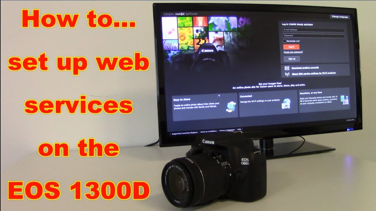 canon 1300d webcam