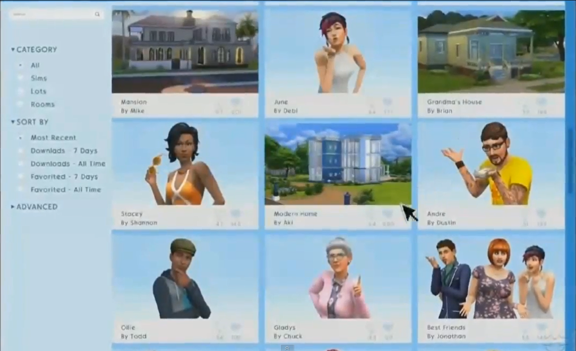 sims 4 gallery without origin