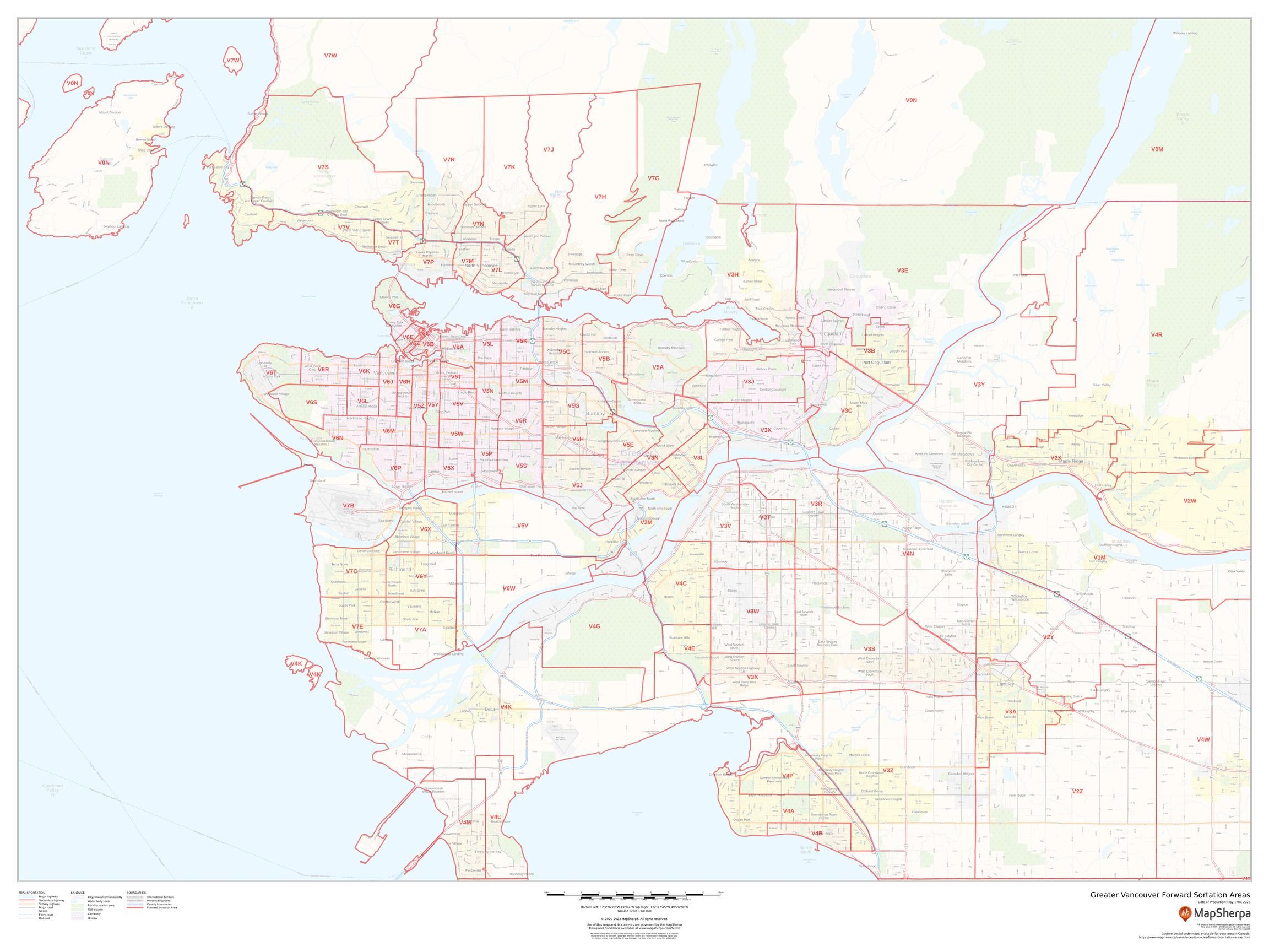 delta bc canada postal code