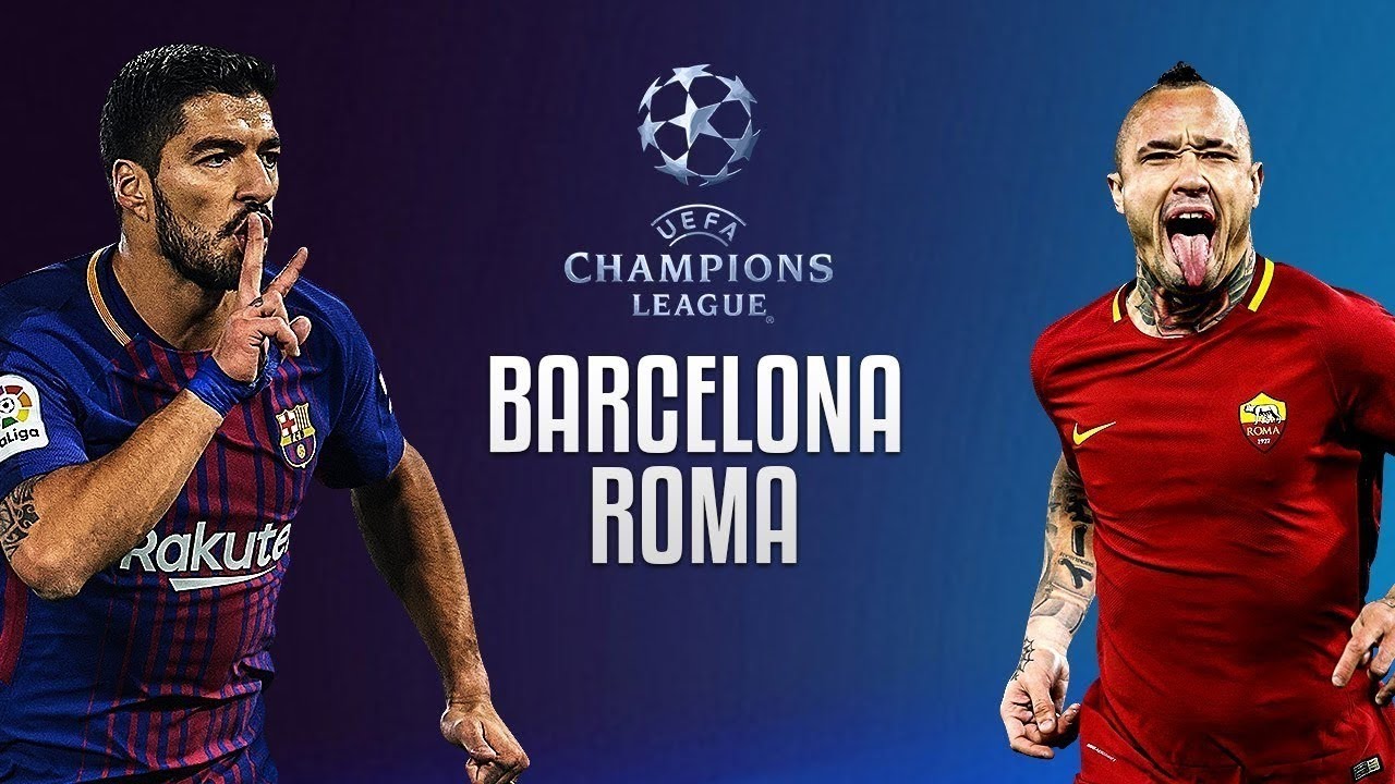 roma barcelona champions league live