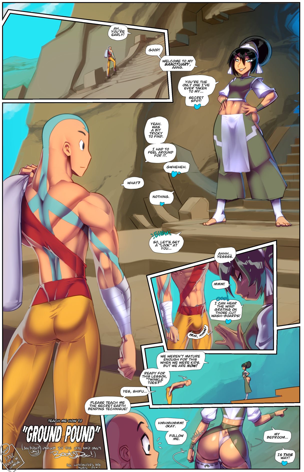 avatar the last airbender porn comics