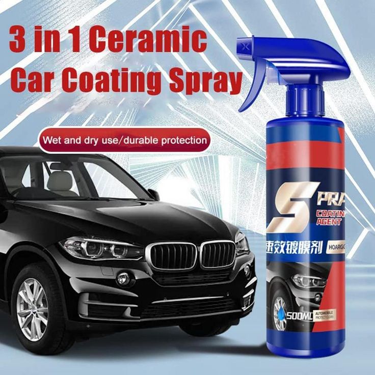3 in 1 ceramic car coating spray
