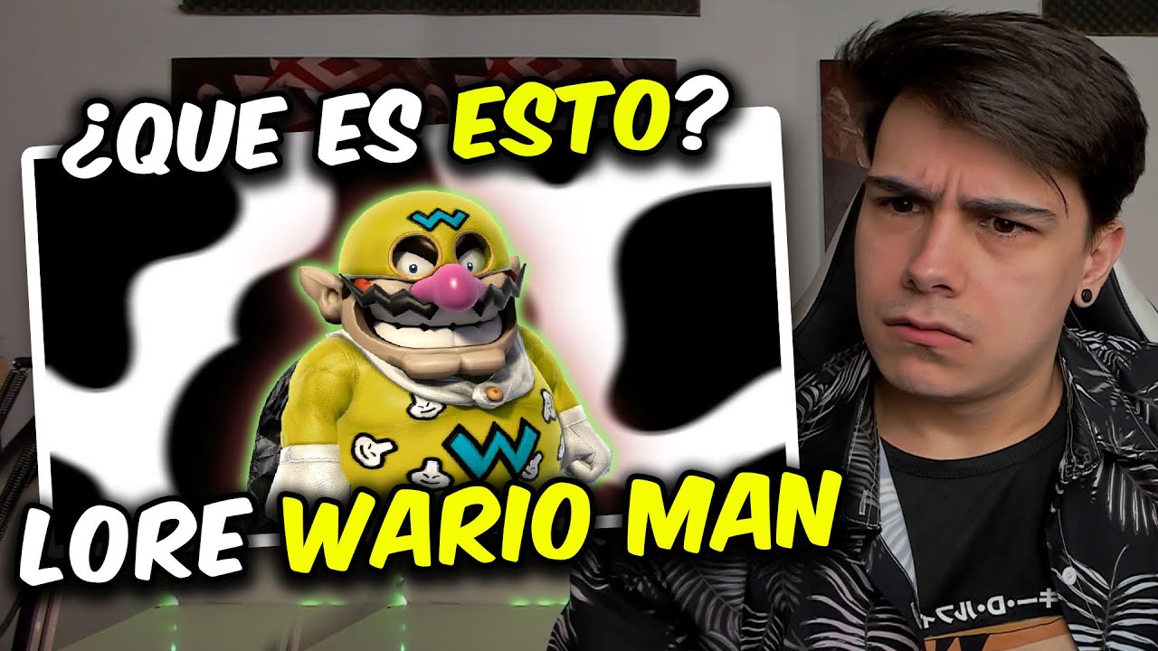 super wario man cara