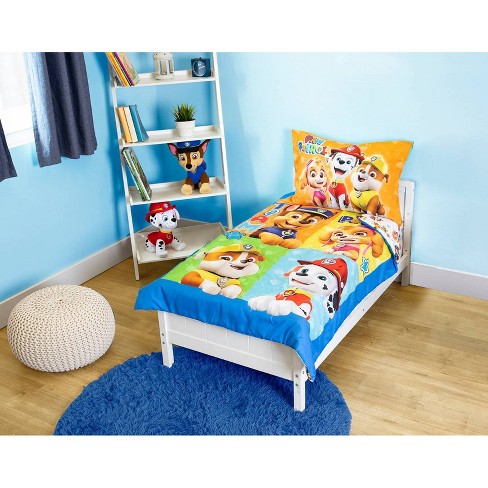 paw patrol toddler bedding