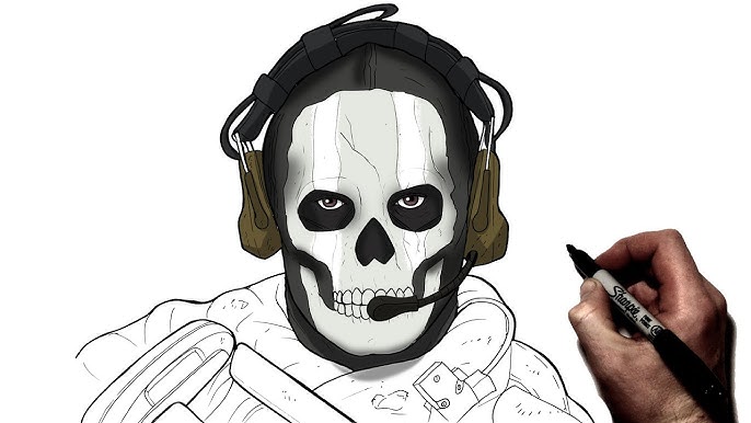 imagenes de call of duty ghost para dibujar