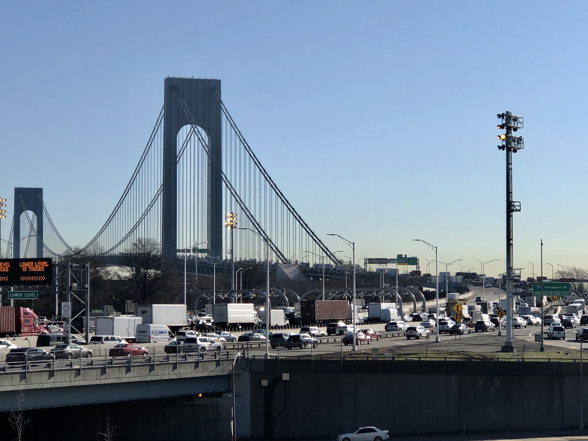 verrazano narrows bridge traffic