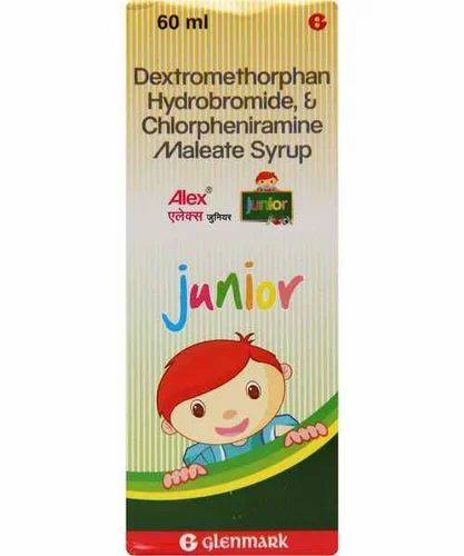 alex junior syrup dose for 1 year