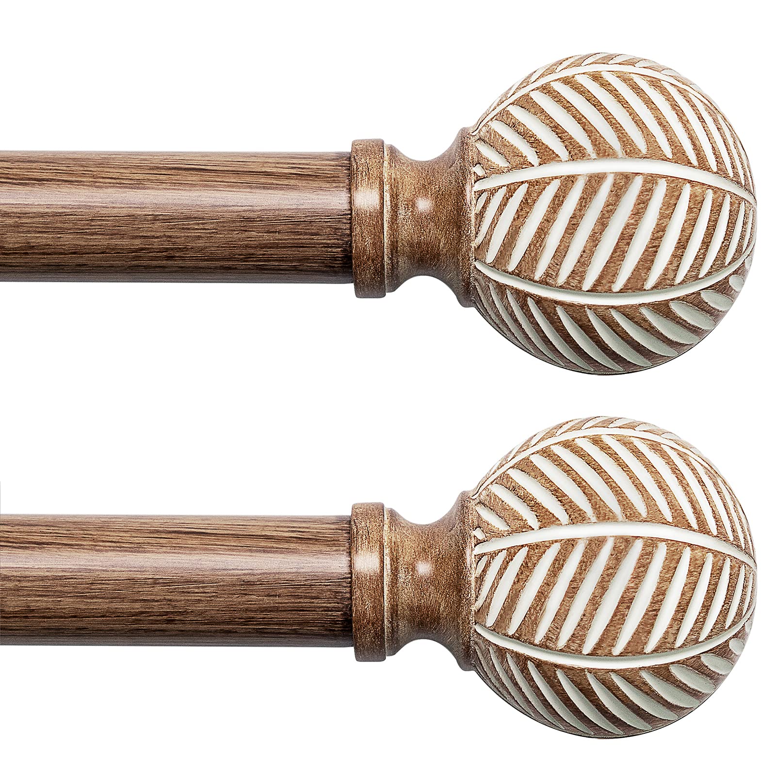 wood curtain rod