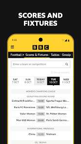 bbc football scores and fixtures