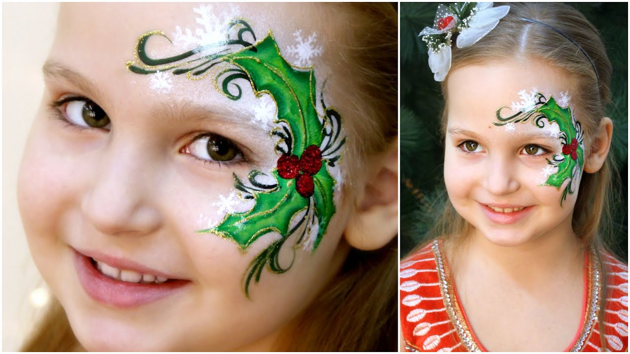 face painting xmas