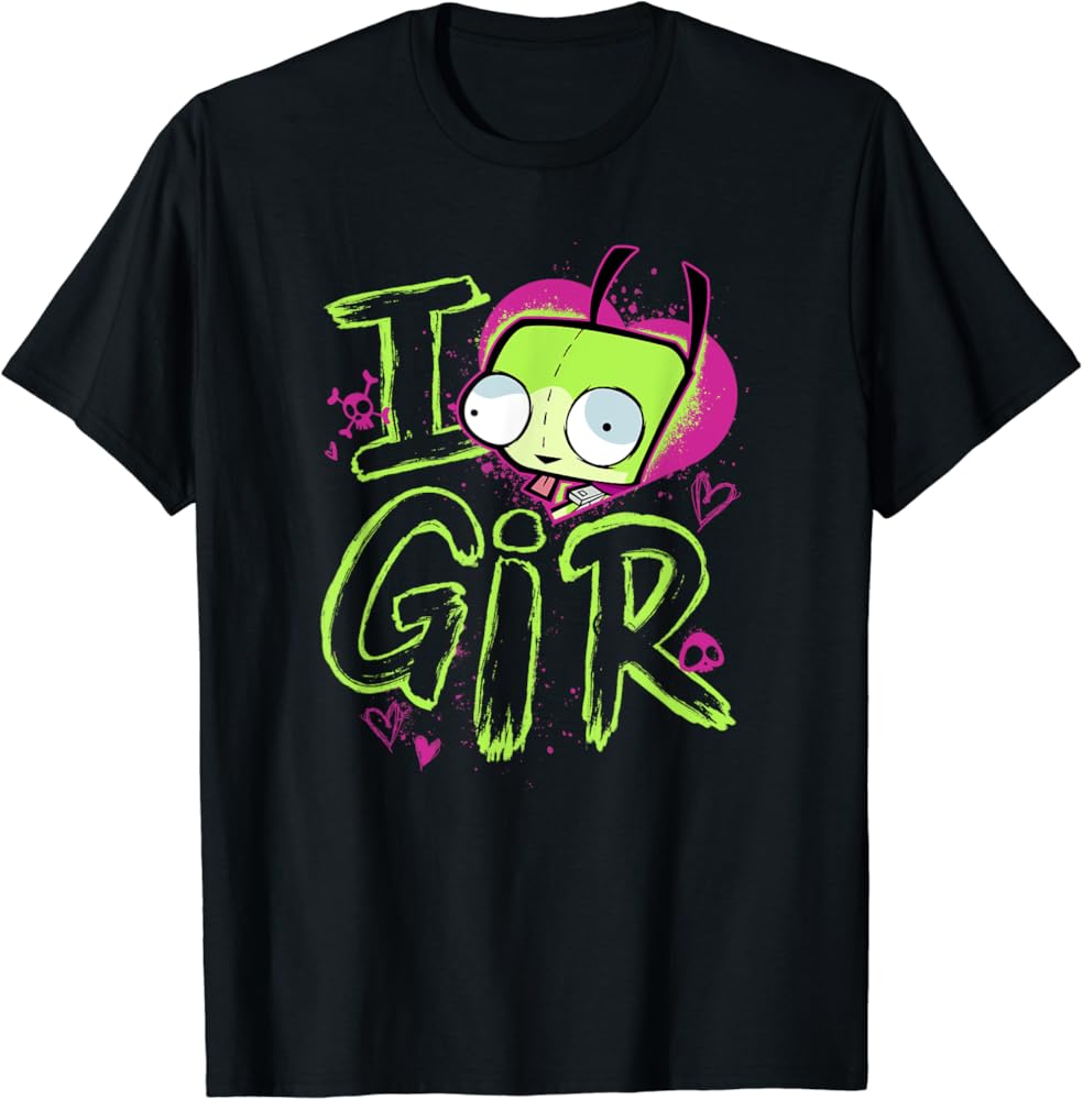 invader zim gir shirt