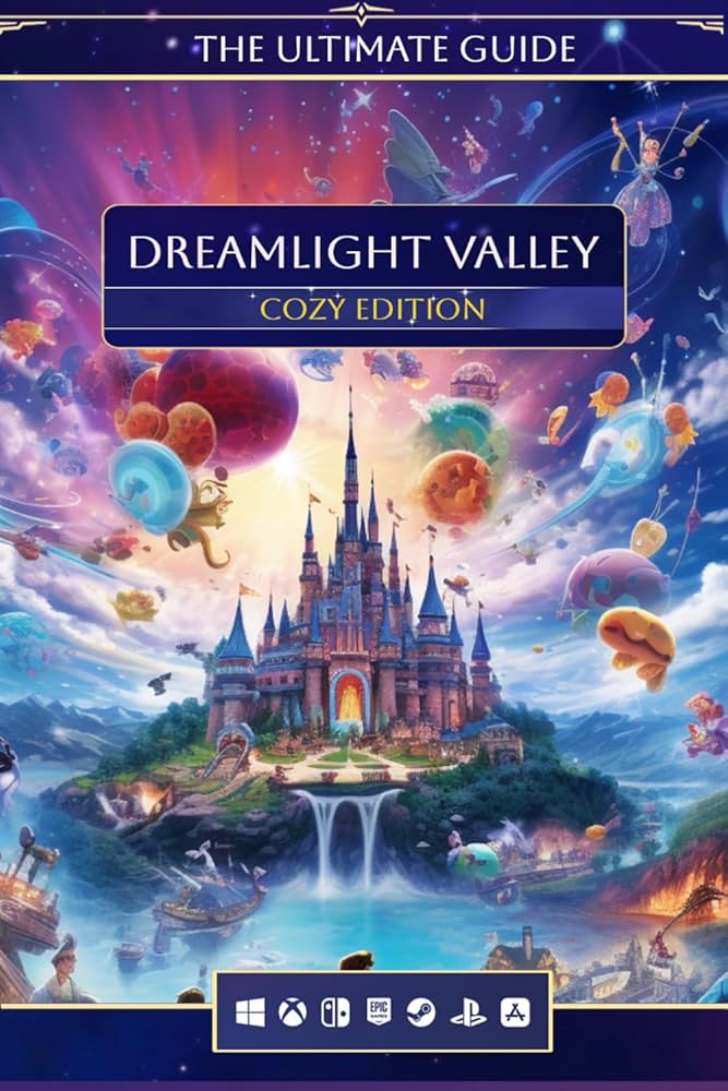 disney dreamlight valley guide book