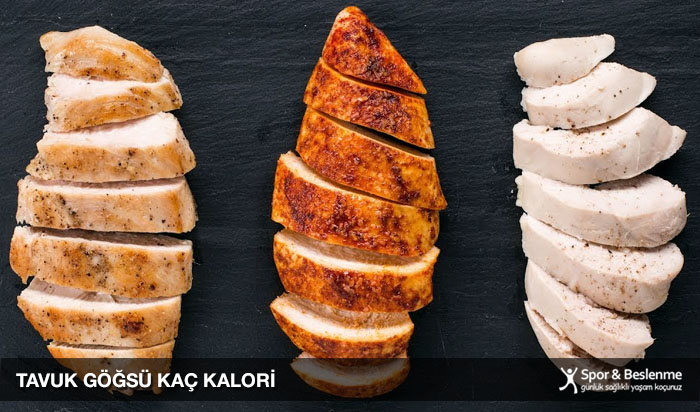 150 gr tavuk göğsü kaç kalori