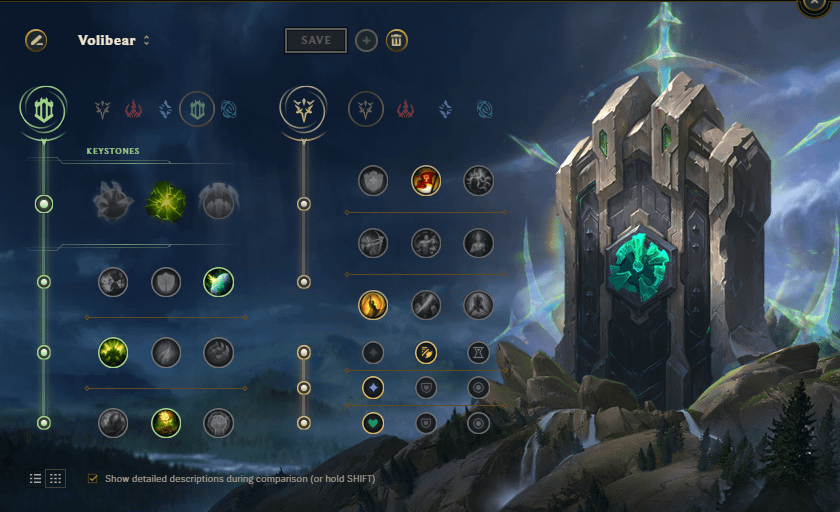 volibear runes