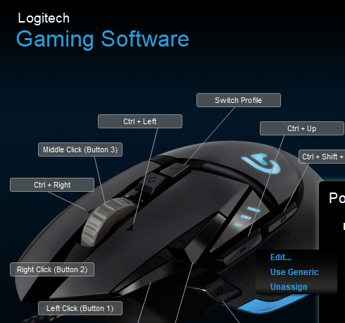 logitech g502 program