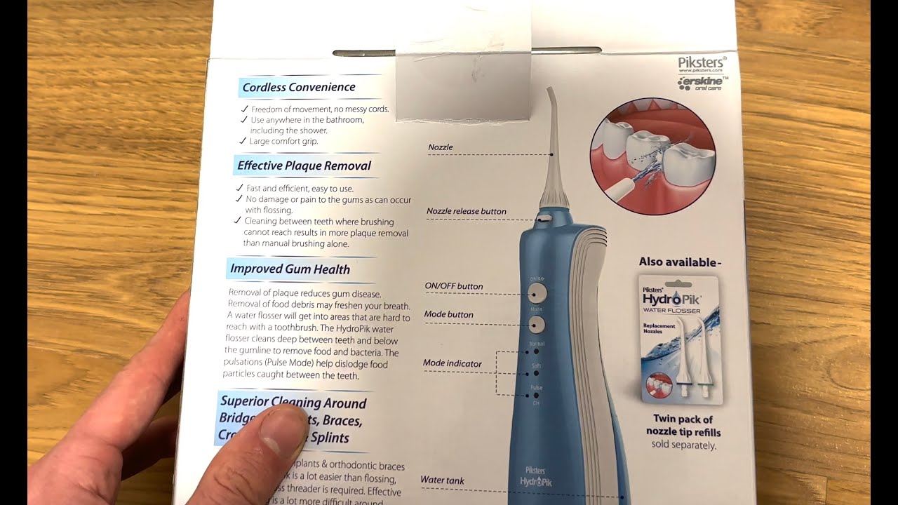 piksters hydropik vs waterpik