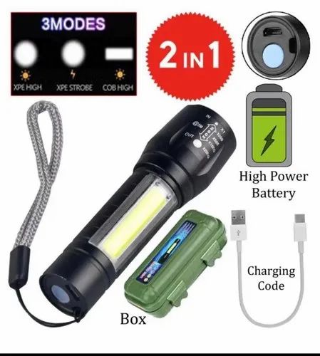 small sun torch battery