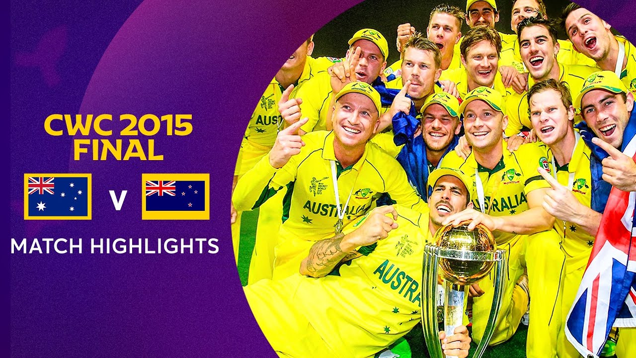 aus vs nz 2015 world cup final highlights