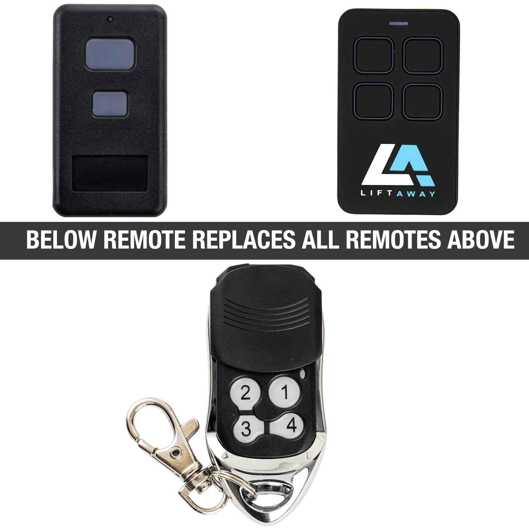 liftaway universal garage remote