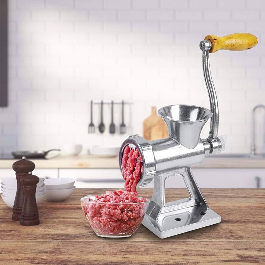 hand crank meat grinder