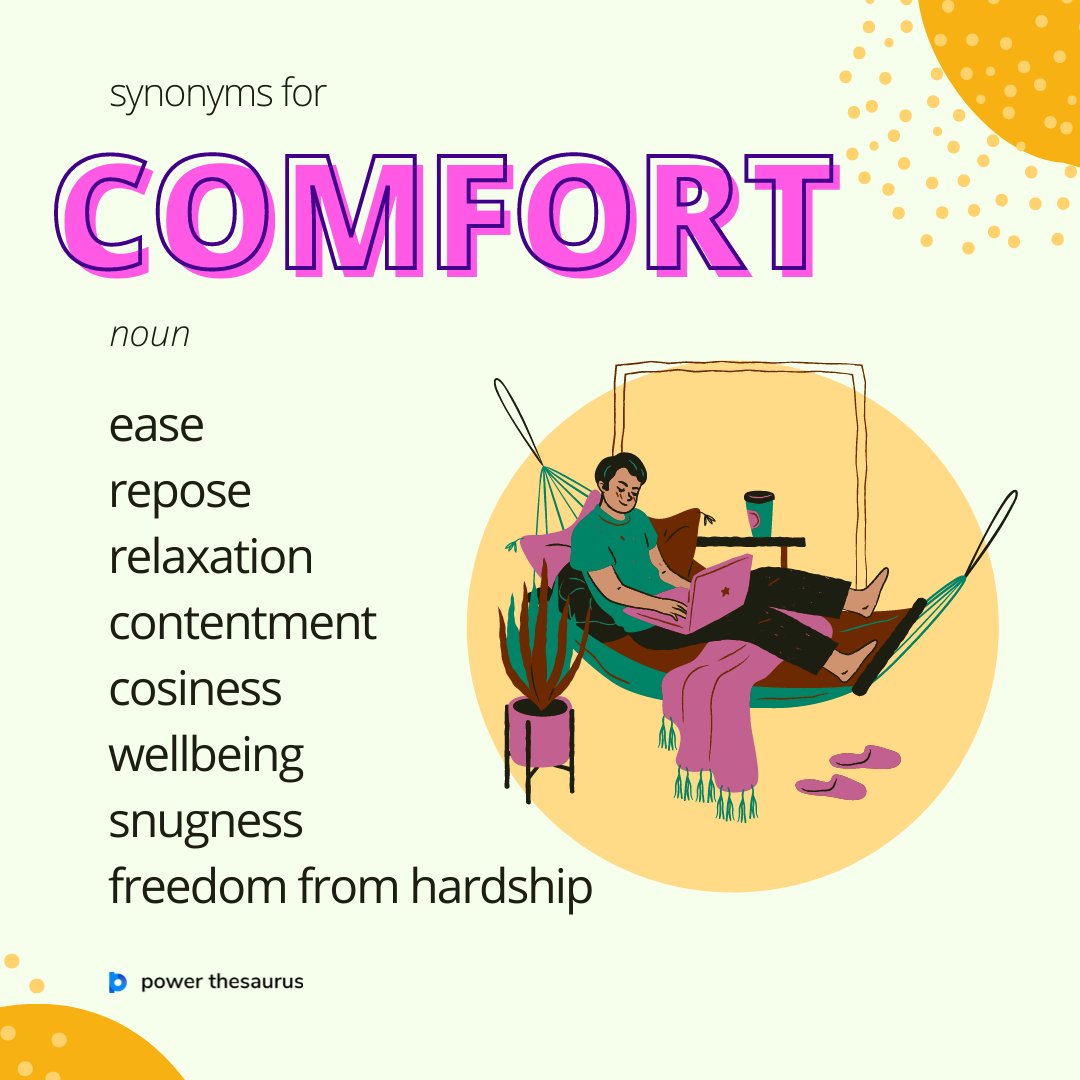 confortable synonym