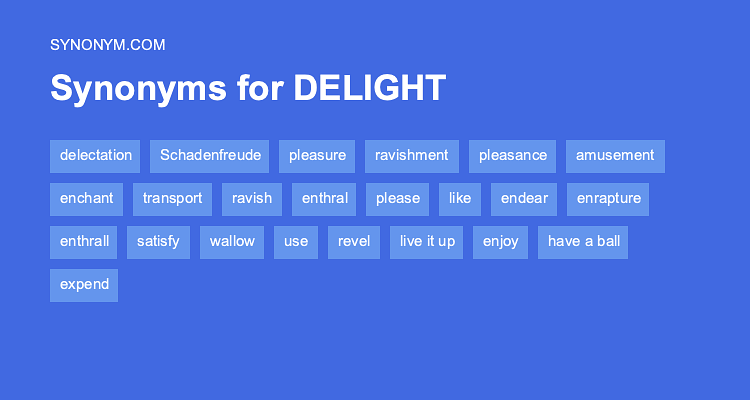 delight synonym