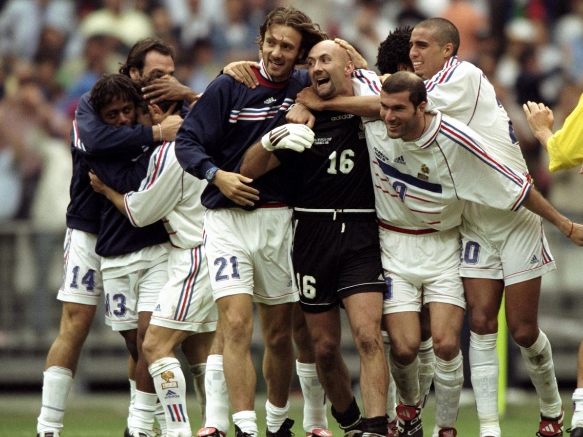 france 1998 squad