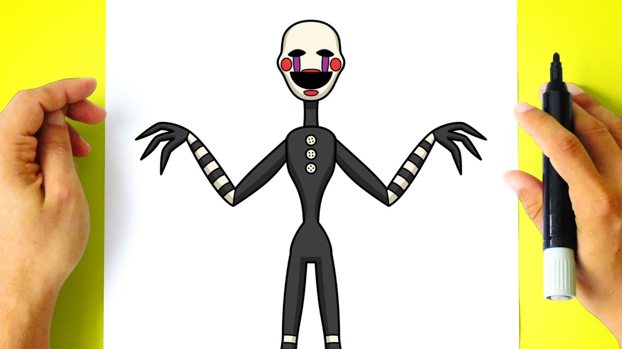 fnaf puppet dibujo