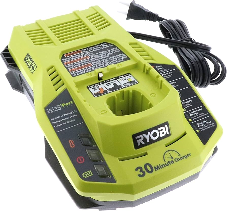 ryobi fast charger