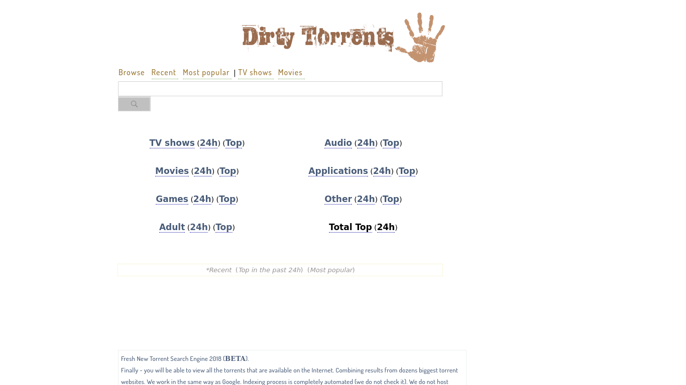 dirty torrents