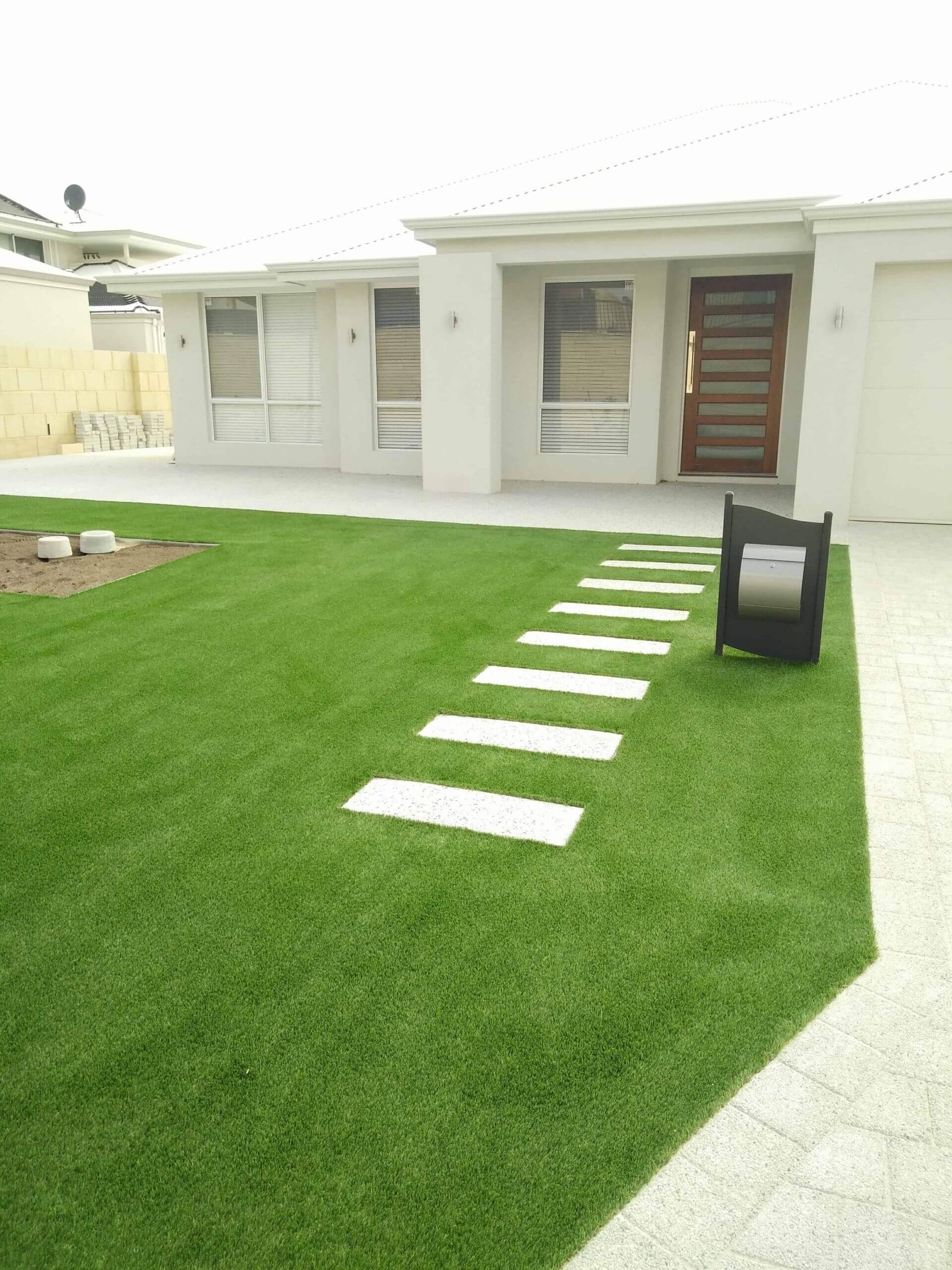 artificial turf doubleview