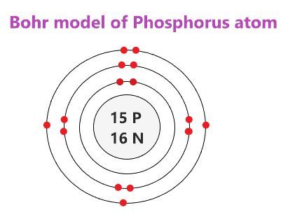 bohr rutherford diagram phosphorus